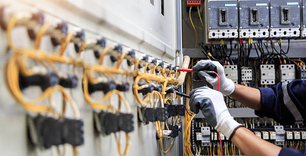 Professional Electrician technician working in Sussex, WI